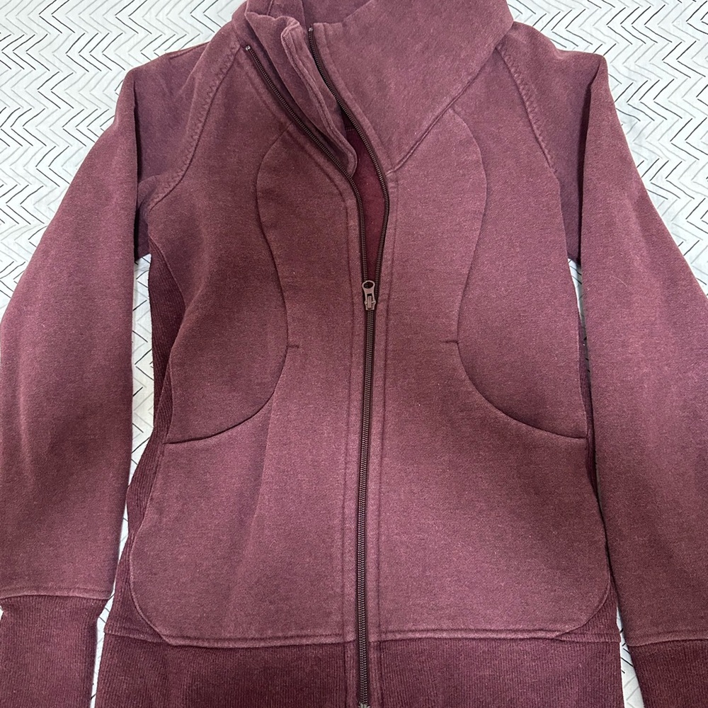lululemon athletica Maroon Jacket